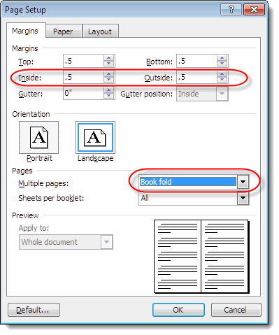 how to print two sided in word 2007